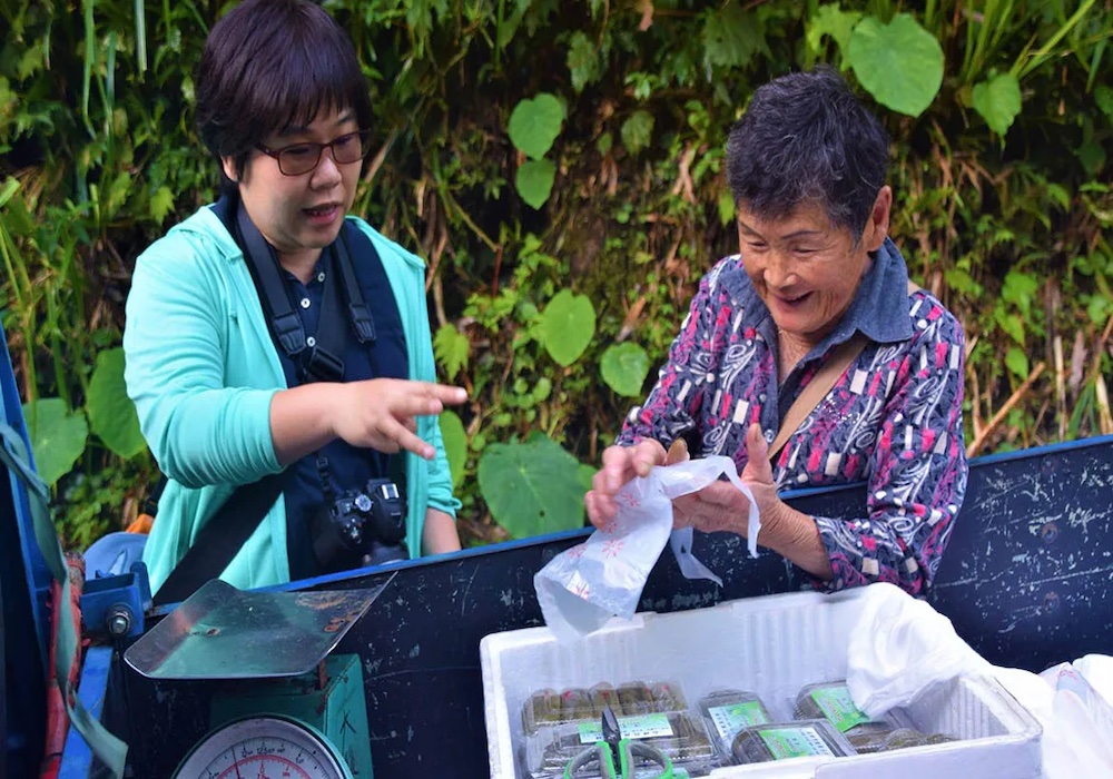 石棹阿嬤的草仔粿，滿口的濃郁與厚實