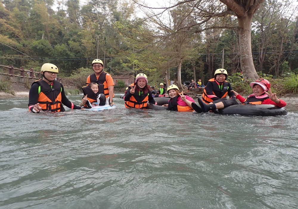 用一條河流說故事—經典水上體驗：漂漂河體驗