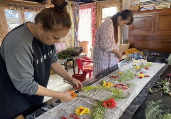 原式美學的防疫新生活—台東蘭調織女的手中線