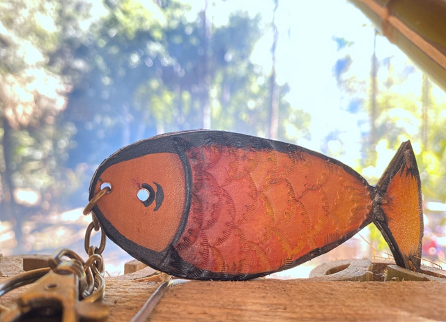 阿里山-生態-鯝魚皮雕體驗